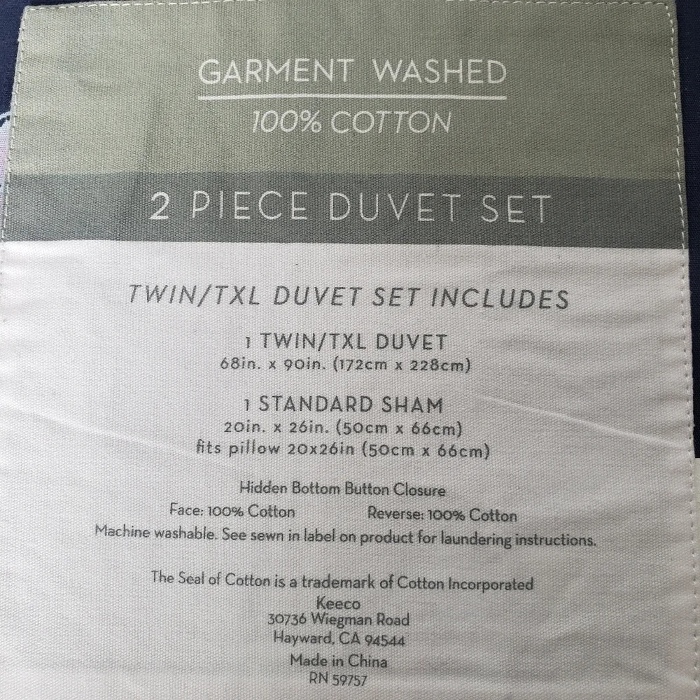 Duvet Cover Set Twin/TwinXL Linnea
